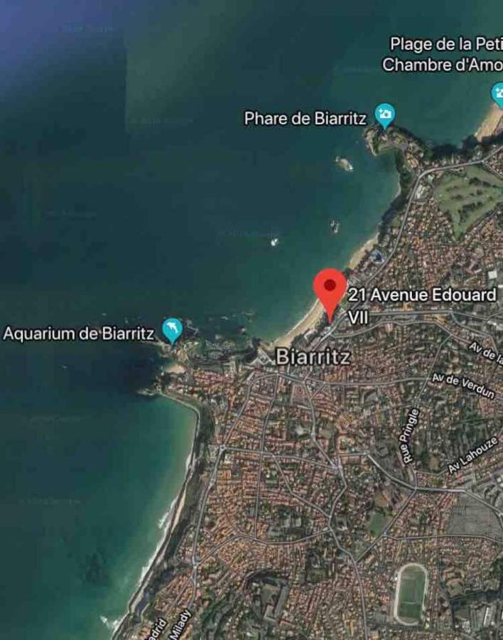Studio Et Piscine Sur La Grande Plage Biarritz Ngoại thất bức ảnh